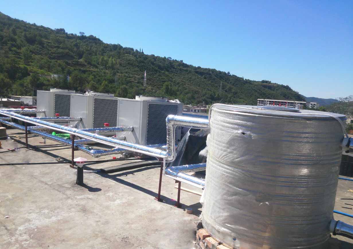 三層樓如何共用一個熱水器呢？空氣能「熱水方案」幫到你